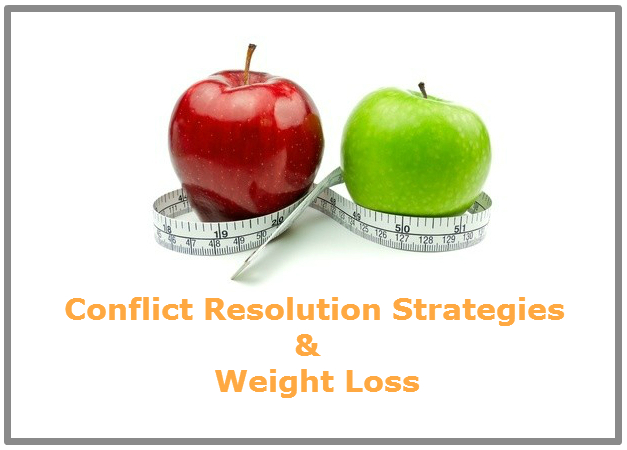 Conflict resolution strategies and weight loss